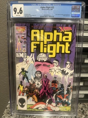Alpha Flight #33 CGC 9.6 1986 1st app. Lady Deathstrike