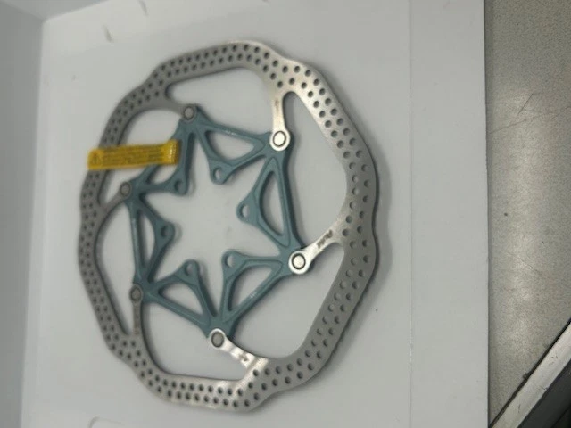 Rotor Elvedes LX16 160mm 85g 6 trous + boulons argent 2021066 ELVEDES
