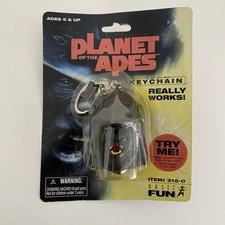 Planet Of The Apes Movie Facial Expression Keychain Basic Fun Attar 2001 *Pics*