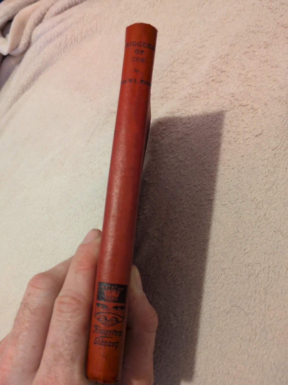 Biggles of 266 by Johns Capt. W.E. Hardback Book Kingston Library Edition HB