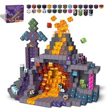 200PCS Magnetic Building Blocks for Kids, STEM Educational Magnet 0.8 Inches