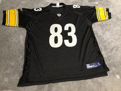 Reebok NFL Trikot Größe 2XL schwarz Nummer 83 Pittsburgh Steelers American Football