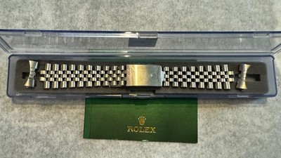 Genuine Rolex 62510H LT12 Jubilee Bracelet 20mm Stainless Steel Swiss Made