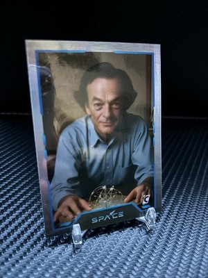 2025 Cardsmiths Space Galactic Edition Richard Feynman #79 Rainbow Holo Foil