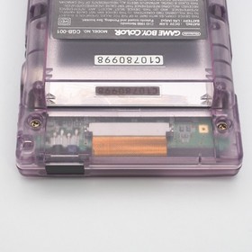 Nintendo Game Boy Color Atomic Purple in Box & Manual Japanese WORKING #10 EX-NM