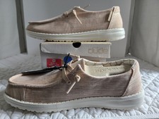 Women  s Size 7 Hey Dude Wendy Sparkling Rose Gold Casual Slip On 121415016