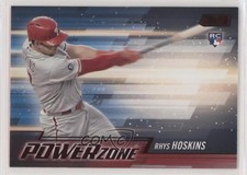 2018 Topps Stadium Club Power Zone Red Rhys Hoskins #PZ-RH fm0