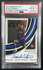 ISIAH THOMAS PSA 8 2021-22 PANINI IMMACULATE COLL SCORERS CLUB AUTO 19/49