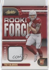 2022 Panini Absolute Rookie Force Gold 3/49 Trey McBride #RF-25 0ot1