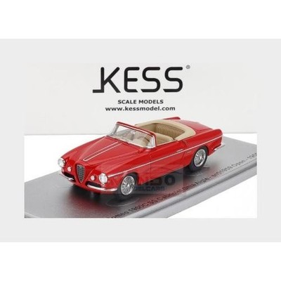 1:43 KESS MODEL Alfa Romeo 1900C Ss Sn01959 Ghia Aigle 1955 Red
