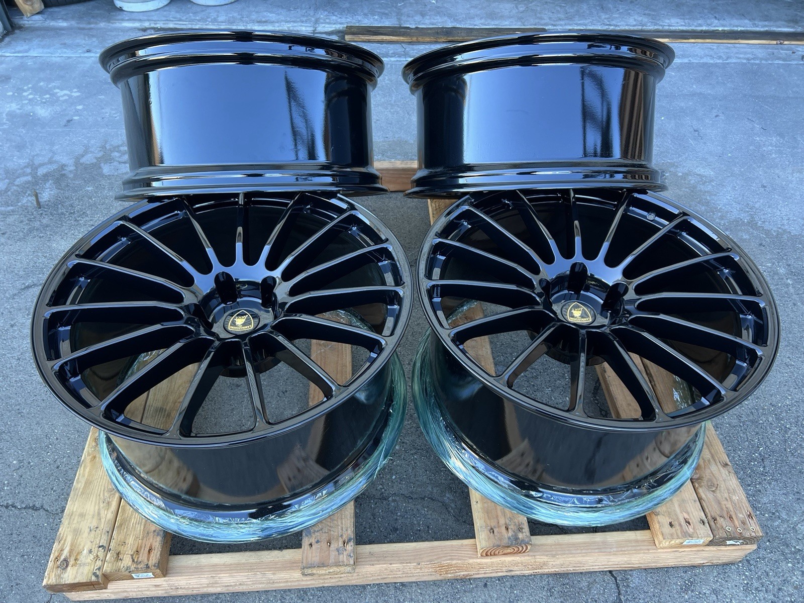 22” LAMBORGHINI URUS PERFORMANTE Factory OEM Stock Original SIRENIS Wheels Rims