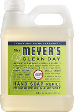 CLEAN DAY Liquid Hand Soap Refill, Cruelty Free, Lemon Verbena Scent, 33 Oz 0.37 per fl oz