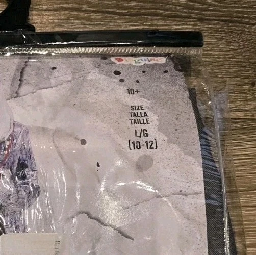 Disney ESTELLA De Vil Young Cruella Deville 3pc Costume & Wig girl size L 10/12 - Image 4 of 4