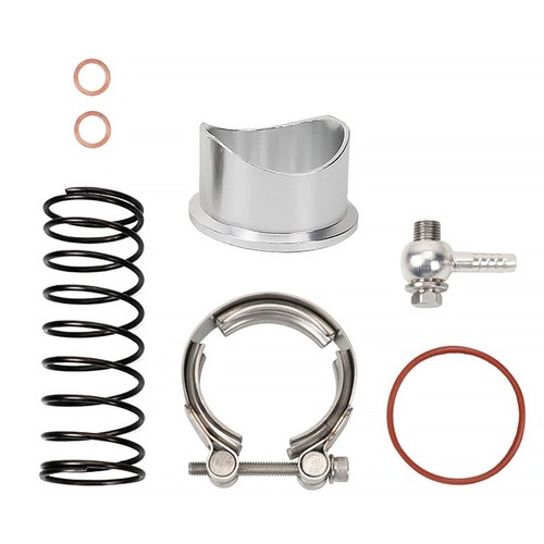 Purple BV50 Series 50mm Blow Off Valve BOV V-Band Flange 6 PSI+18PSI Springs - Picture 9 of 9