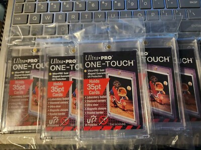 Ultra Pro One-Touch Magnetic Card Holder 35pt Point - Lot of 6