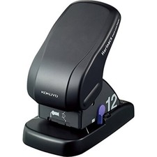 Harinacs Stapleless Desktop Stapler up to 12 Sheets Binding Black Japan Impor...