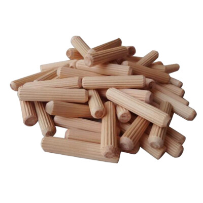 100 Stück Holzdübel Stangen Basteln Dübel für Holzbearbeitung Projekt