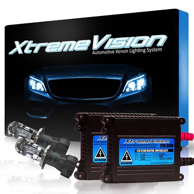 XtremeVision 35W H4 HID Bi-Xenon Kit- 4300K 5000K 6000K 8000K 10000K