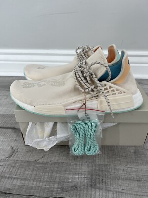Adidas NMD HU Pharrell NERD Chalk White GW0246 Mens Size 11 Rare 