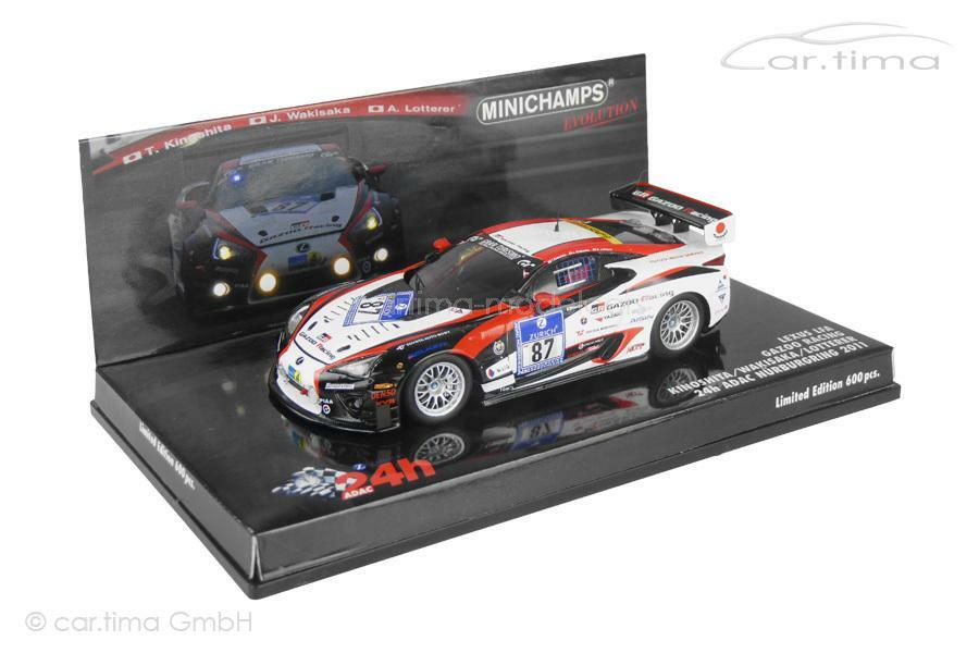 Lexus LFA 24h Nürburgring 2011 Kinoshita / Lotterer Minichamps 1