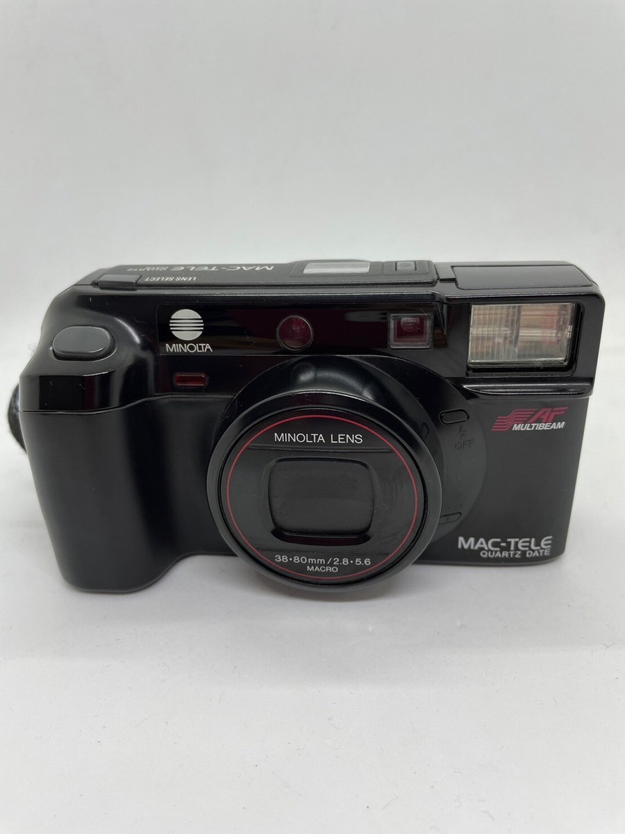 フィルムカメラ Minolta MAC-TELE QUARTZ DATE F0827-7ID p 美品 MINOLTA MAC-TELE QUARTZ DATE フィルムカメラ - メルカリ