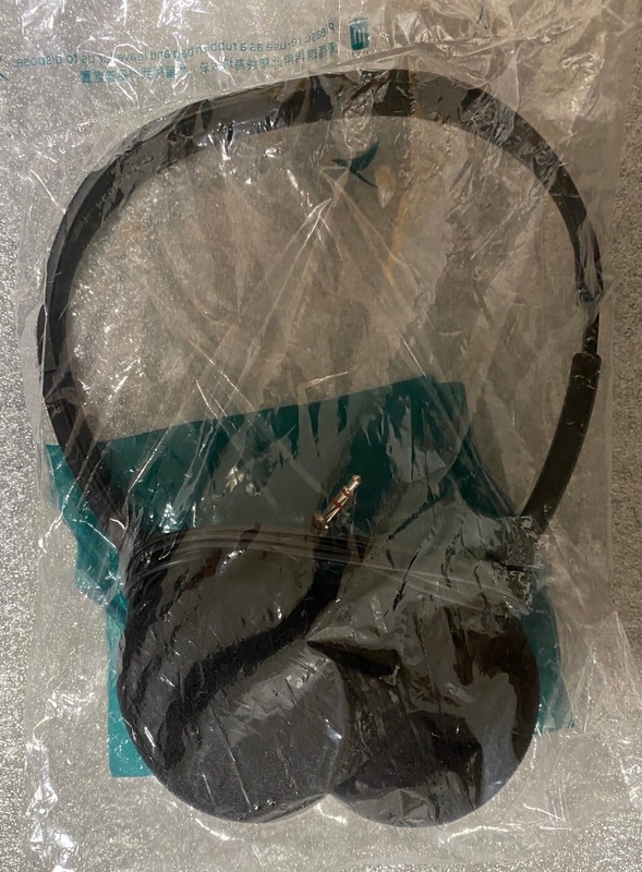 NEW EVA Air Airline Airplane Headset - Brand New Sealed