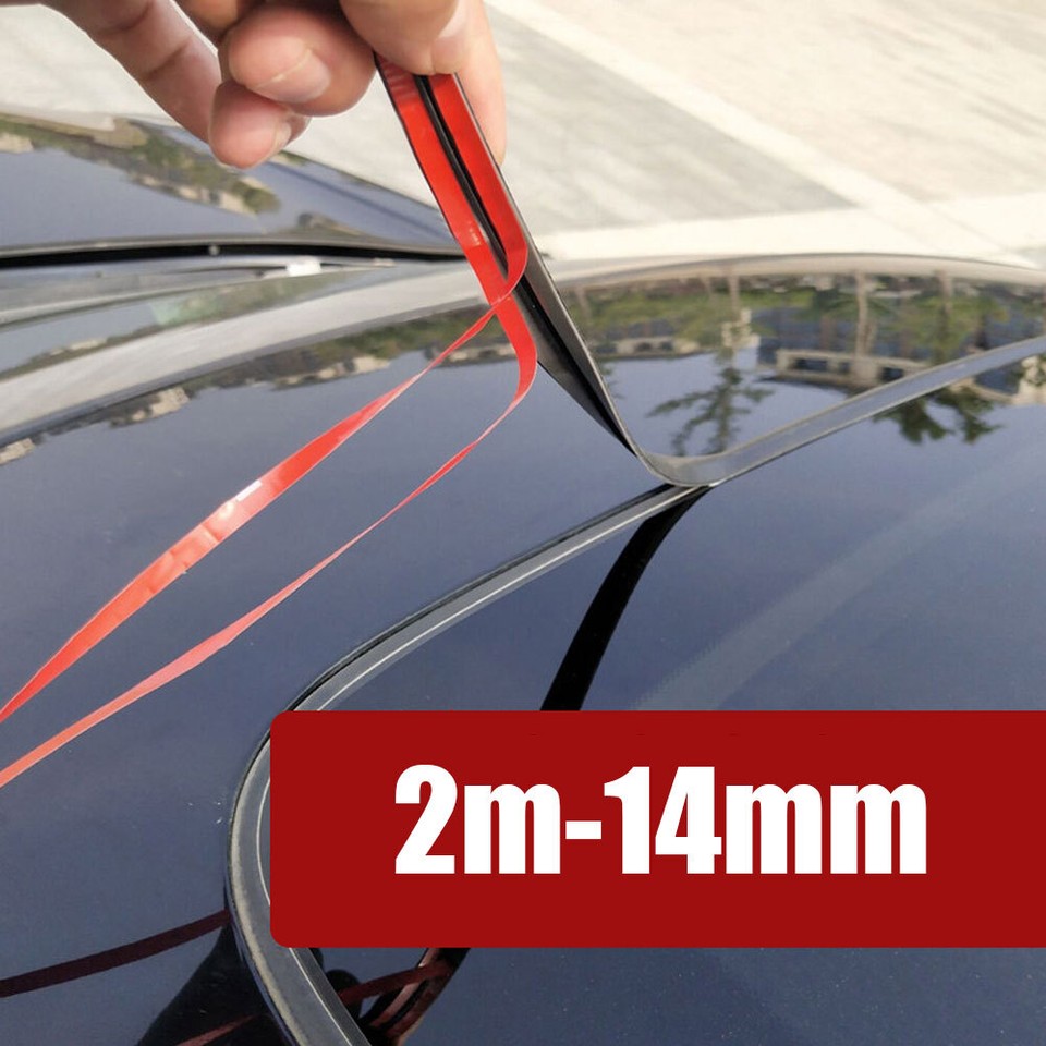 4M Car Windshield Roof Seal Noise Insulation Rubber Strip Sticker Accessories US - Foto 5