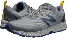 New Balance Men's Nitrel V3 Trail Running Shoe Size 8 Colors Blue, Gray & Yellow