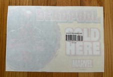 Deadpool Sold Here 2024 Window Cling