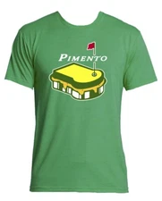 TRIBLEND Masters Augusta Tiger Woods PIMENTO CHEESE SANDWICH T-Shirt
