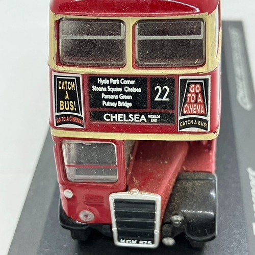 Great British Buses LONDRA TRANSPORT RTW AUTOBUS A DOPPIO PIANO autobus pressofuso Jacobs - Foto 8 di 13