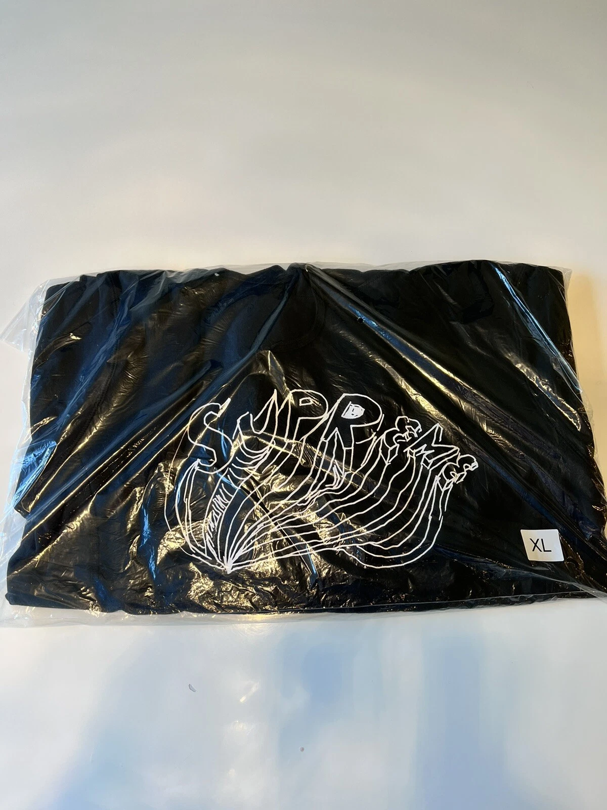 Sweat à capuche noir Supreme X Daniel Johnston taille XL
