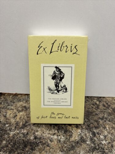 Ex Libris Oxford Games Last Words British Library neu versiegelt - Bild 1 von 6