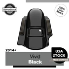 Single Cutout Vivid Black Dominator Stretched Rear Fender For Harley Touring 14+