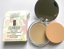 Clinique Stay-Matte Sheer Pressed Powder 22 Stay Light Neutral (VF) NIB Oil Free