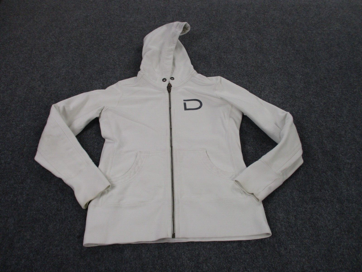 American Giant Jacket Adult S White Driver Logo Heavy