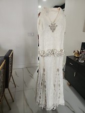 Worn Only Once Gorgous pronovias wedding dress Size US 14 Runs Like A 10 12