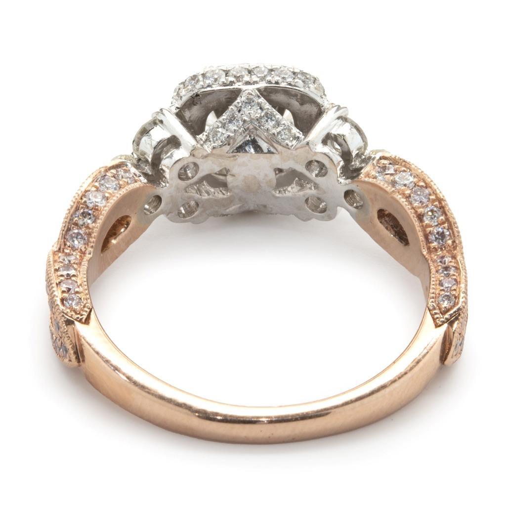 Neil Lane 14k White and Rose Gold Round Brilliant… - image 3