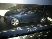 1:18 Norev Vw Golf Gti Vii Night Blue/Blau In Ovp Limited Edition
