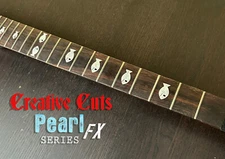 Blink 182 Mark Hoppus Custom Shop Fish design vinyl decal inlays made 4 guitars