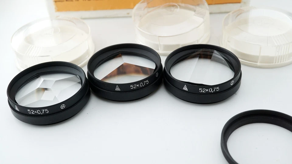 Creative prismatic photo filters SET M52 for lens Helios 44m, 44m-4, 77m etc - Image 3 of 4