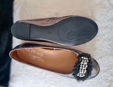 WOMENS SHOES THE FIT SHOES DAVINA FOR NEXT FLATS SHOES SIZE 6