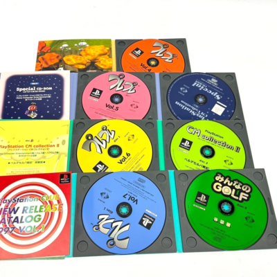 SONY PS1 Demo Disc Pre Pre PlayStation vol.0-19 Official 20-volume