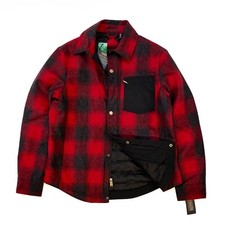 Pendleton Deadstock Wool Blend Shacket Buffalo Plaid