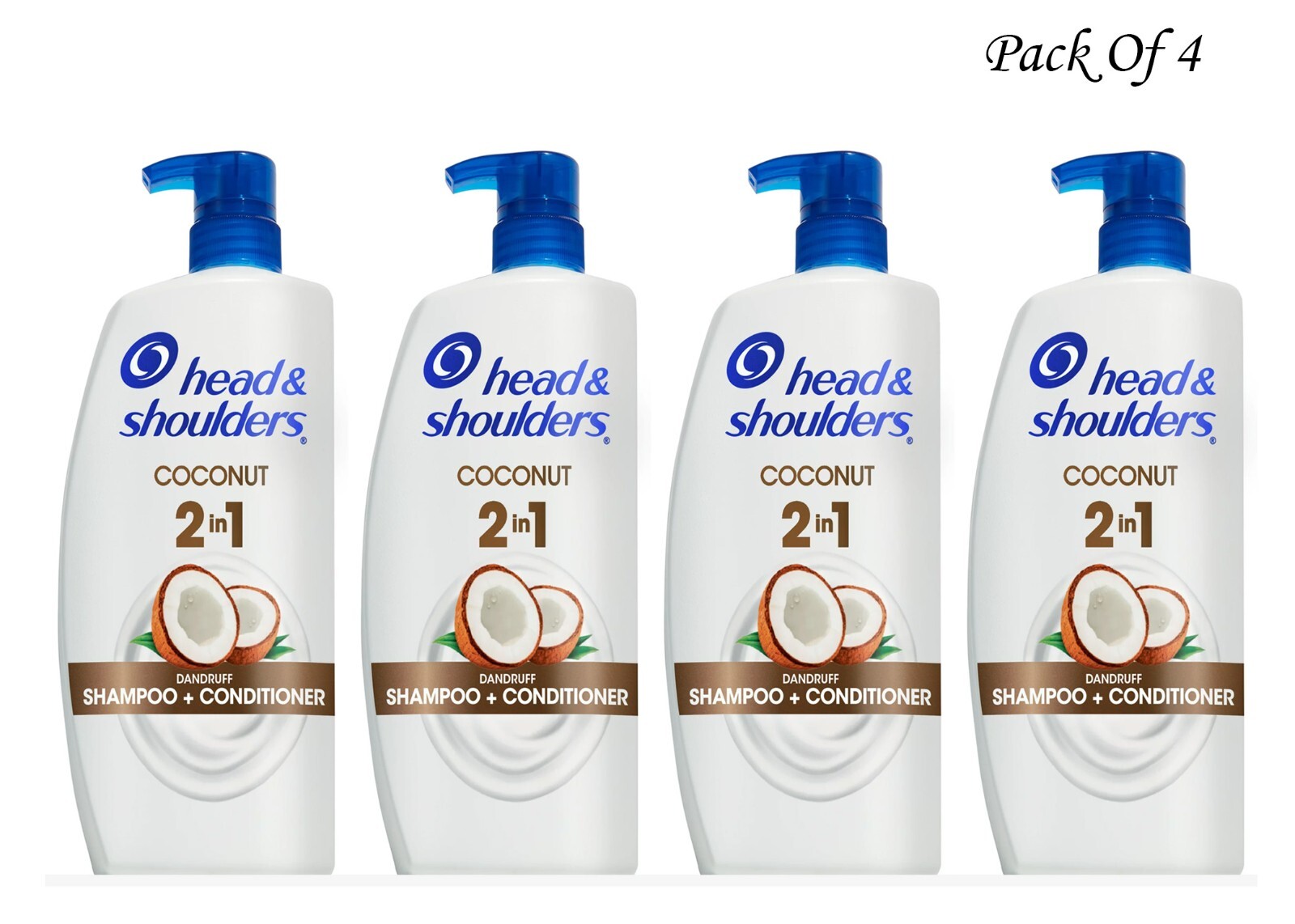 Head & Shoulders Dandruff 2 in 1 Shampoo Conditioner Coconut, 32.1 oz