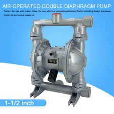 44GPM 115PSI Air-Operated Double Diaphragm Pump 1-1/2" Inlet  Outlet Industrial