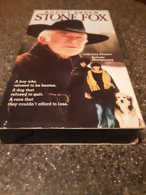 Stone Fox VHS tape  ( Buddy Ebsen) vintage 1987