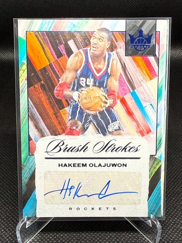 2024-25 Panini Court Kings - Brush Strokes Hakeem Olajuwon #BR-HAK /15 (AU)