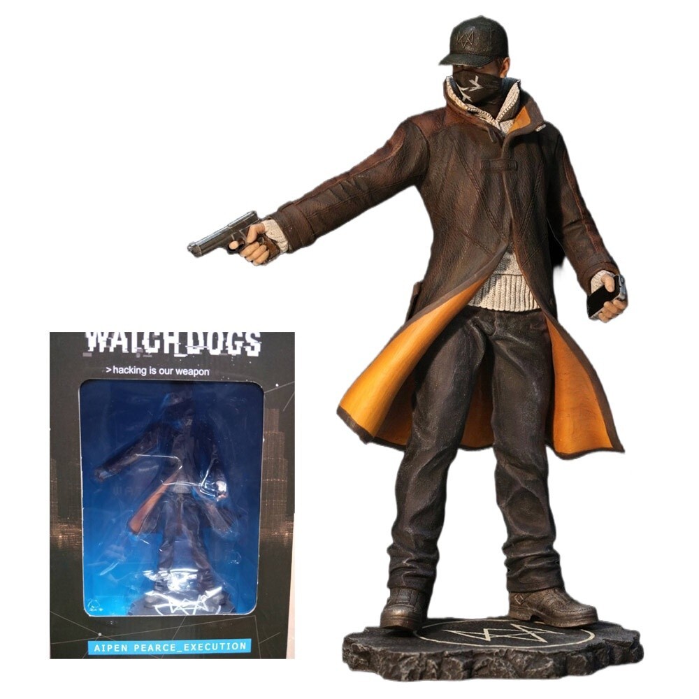 Watch Dogs Aiden Pearce 24cm Action Figure PVC Collectible