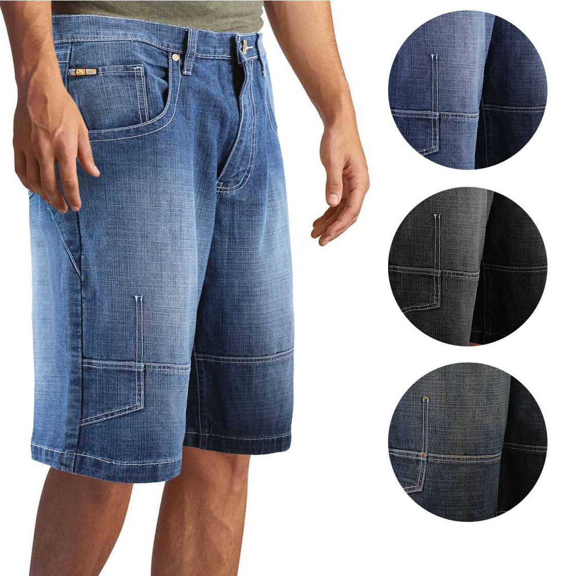 Cotton jeans deals shorts